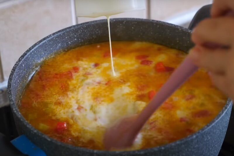 Paprasta ir skani vištienos sriuba su grietinėle
