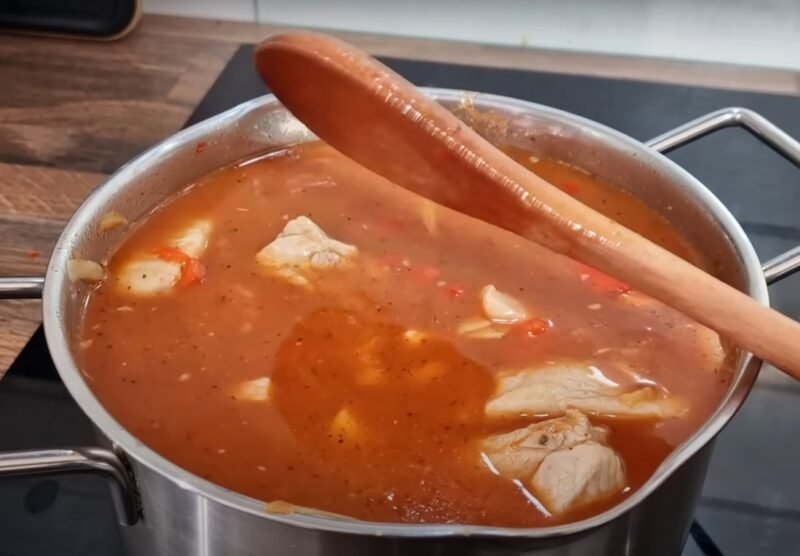 Serbiška pupelių čorba su mėsa
