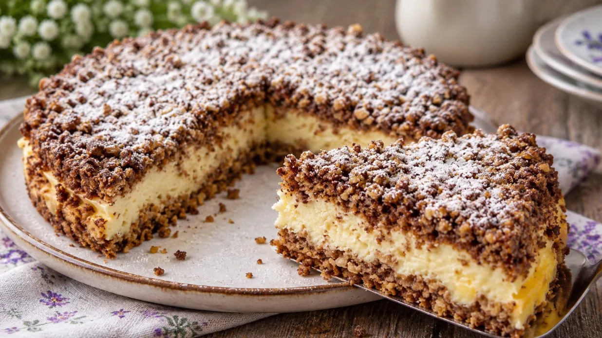 Galima valgyti net vakarienei: švelnus, daug baltymų turintis varškės tortas be kvietinių miltų ir cukraus