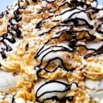 Tortas „Grafų griuvėsiai“ be miltų — šventinis traškus tortas