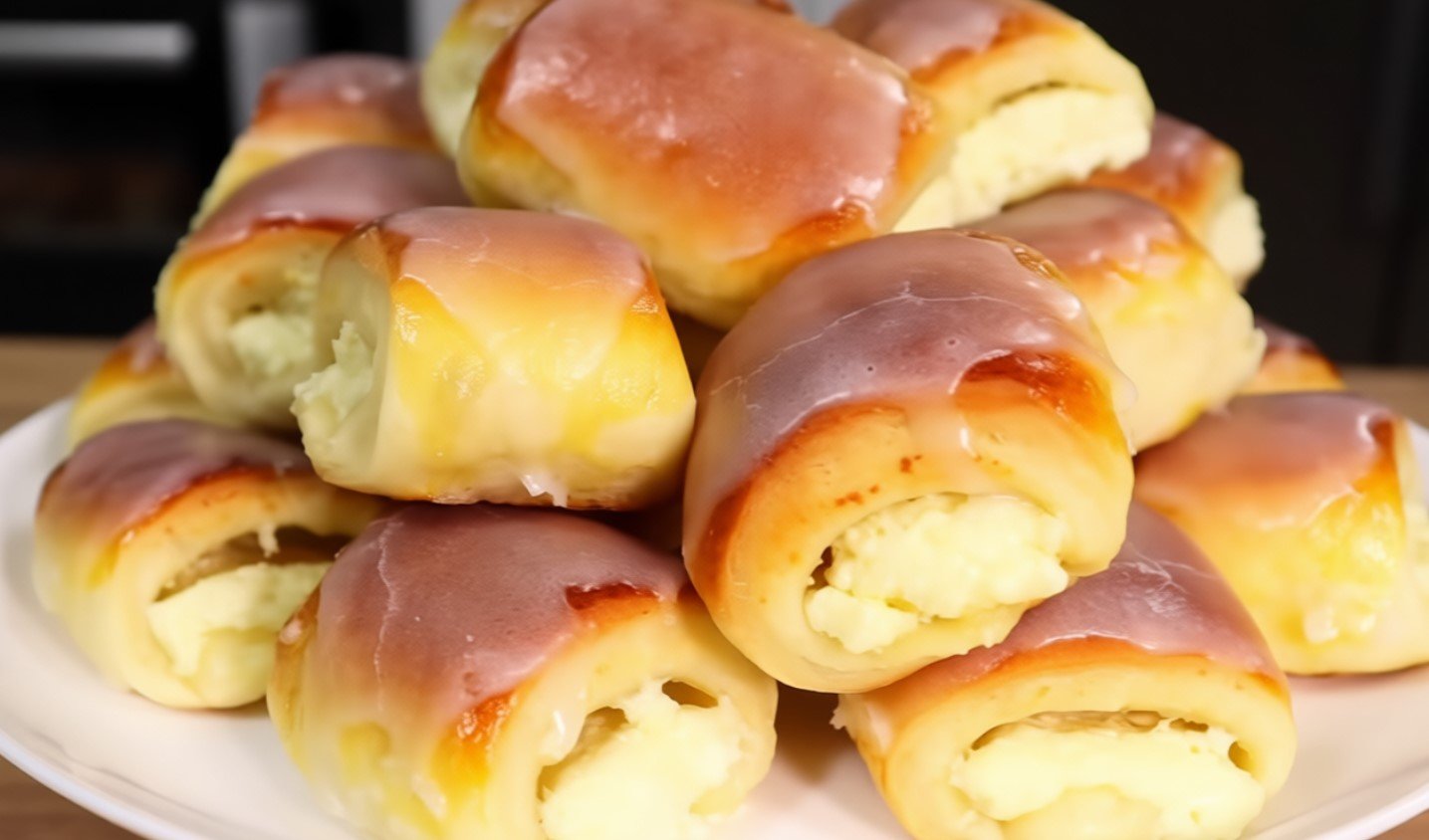Visada minkšti mini varškės pyragėliai iš mielinės tešlos
