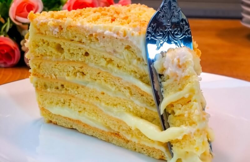 Varškės „Napoleonas“ pagal močiutės receptą — svečiai prašo tik jo!