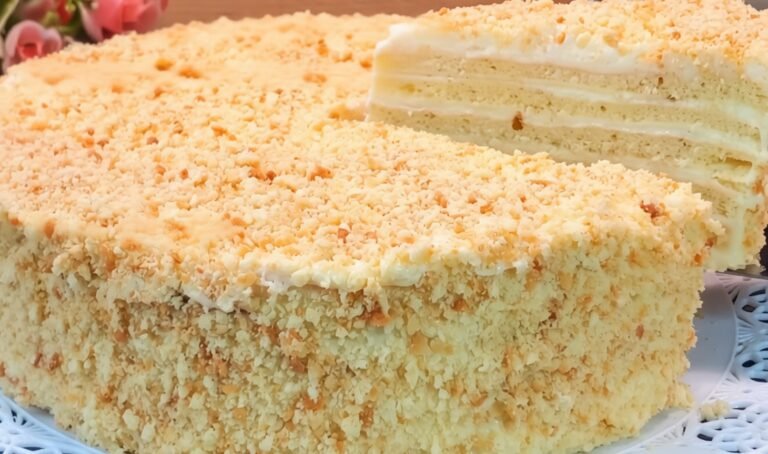Varškės „Napoleonas“ pagal močiutės receptą — svečiai prašo tik jo!