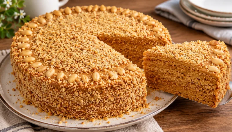 Tortas „Auksinis raktelis“ — grąžina į vaikystę kvapais. Senas, bet neišblėęs skonis