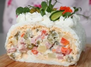 Šventinis šedevras iš paprastų produktų — salotos, kurias gaminsiu kiekvienais Naujaisiais