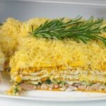 Užkandinis tortas „Sniego sluoksniai“ – puikus derinys šventiniam stalui