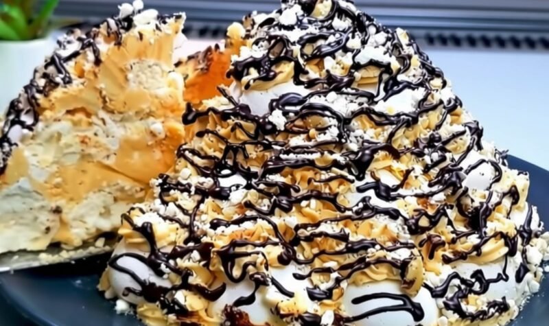 Tortas „Grafų griuvėsiai“ be miltų — šventinis traškus tortas