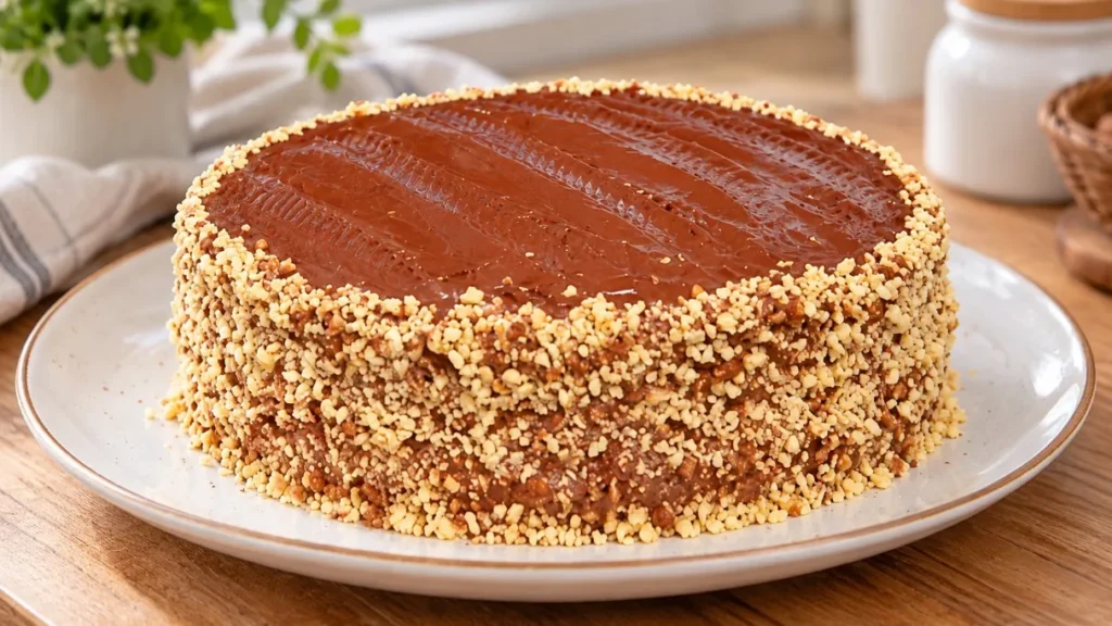Šokoladinis tortas „Garažas“ — 6 ploni sluoksniai, kepami po 12 min
